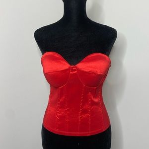 Red corset